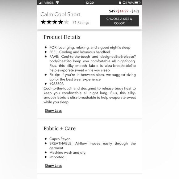 Athleta Calm Cool Shorts - Picture 7 of 8